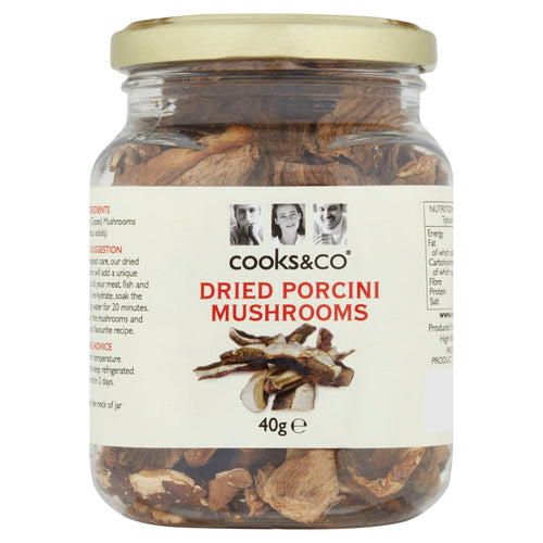 Cooks & Co Dried Porcini Mushrooms (40g)