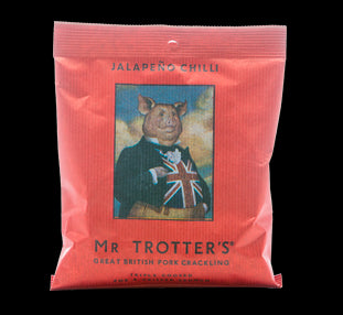 Mr Trotters Jalapeno Chilli Great British Pork Crackling (60g)