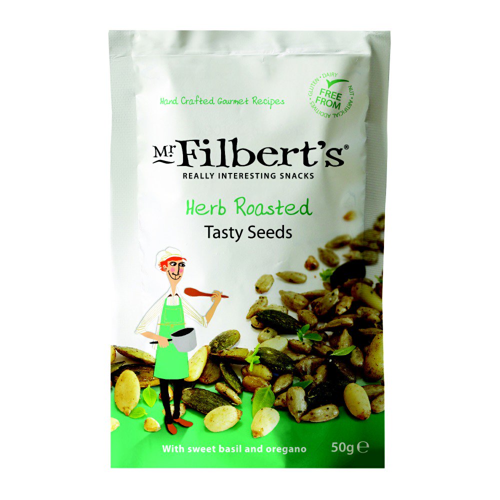 Mr Filbert's Herb Roasted Tasty Seeds (50g)