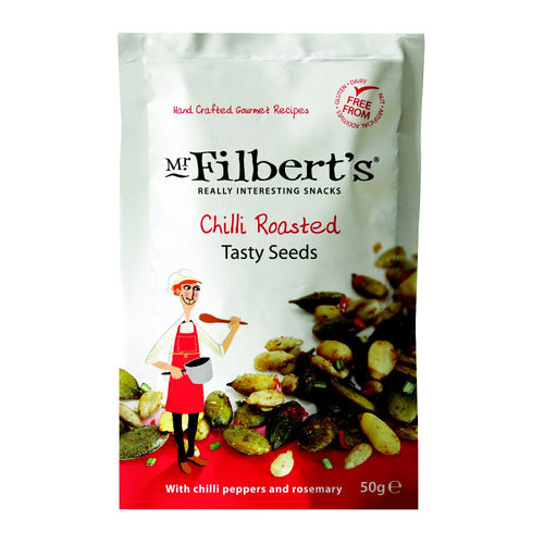 Mr Filbert's Chilli Roasted Tasty Seeds (50g)