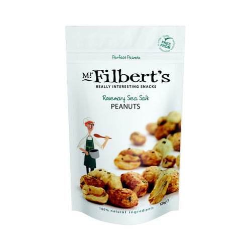 Mr Filbert's Rosemary Sea Salt Peanuts (120g)