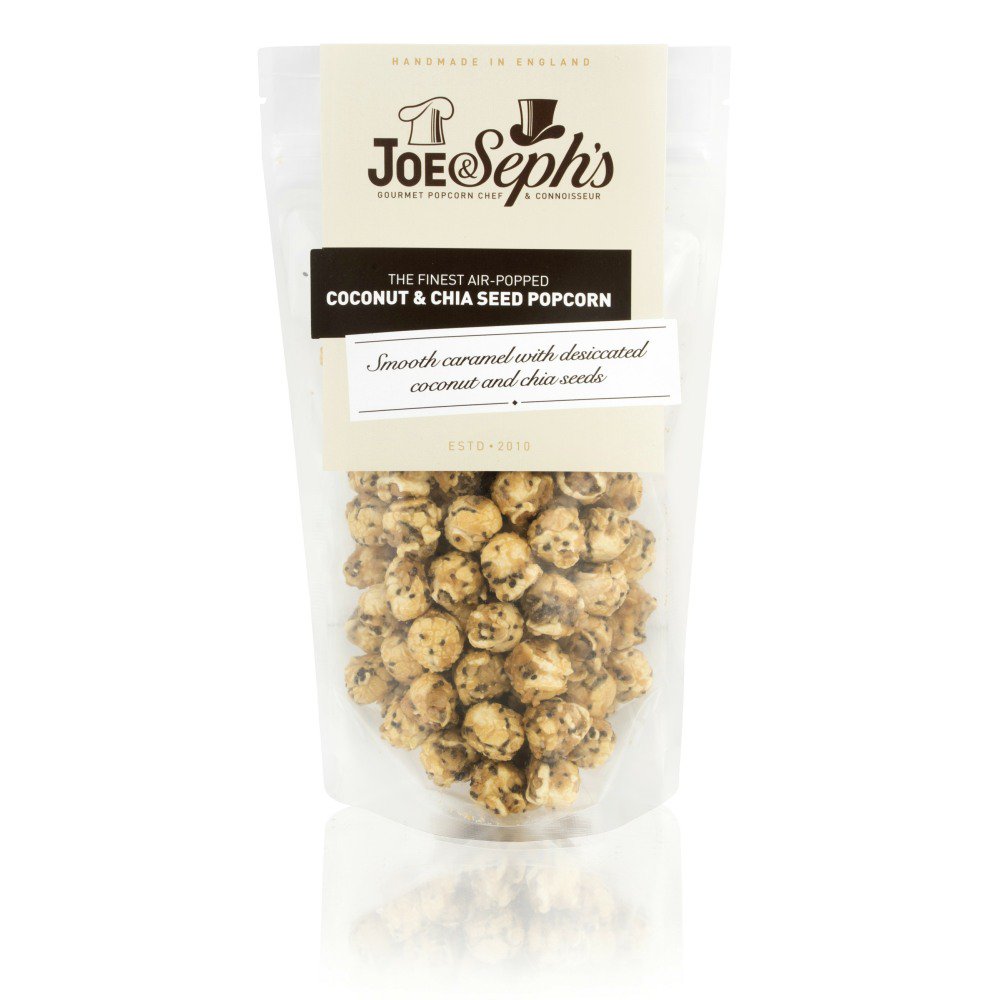 Joe & Seph's Coconut & Chia Popcorn (80g)