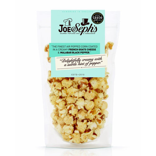 Joe & Seph's Goat's Cheese & Black Pepper Popcorn (70g)