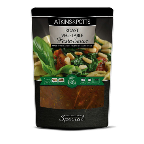 Atkins & Potts Roast Vegetable Pasta Sauce (350g)