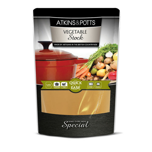Atkins & Potts Vegetable Stock (350g)