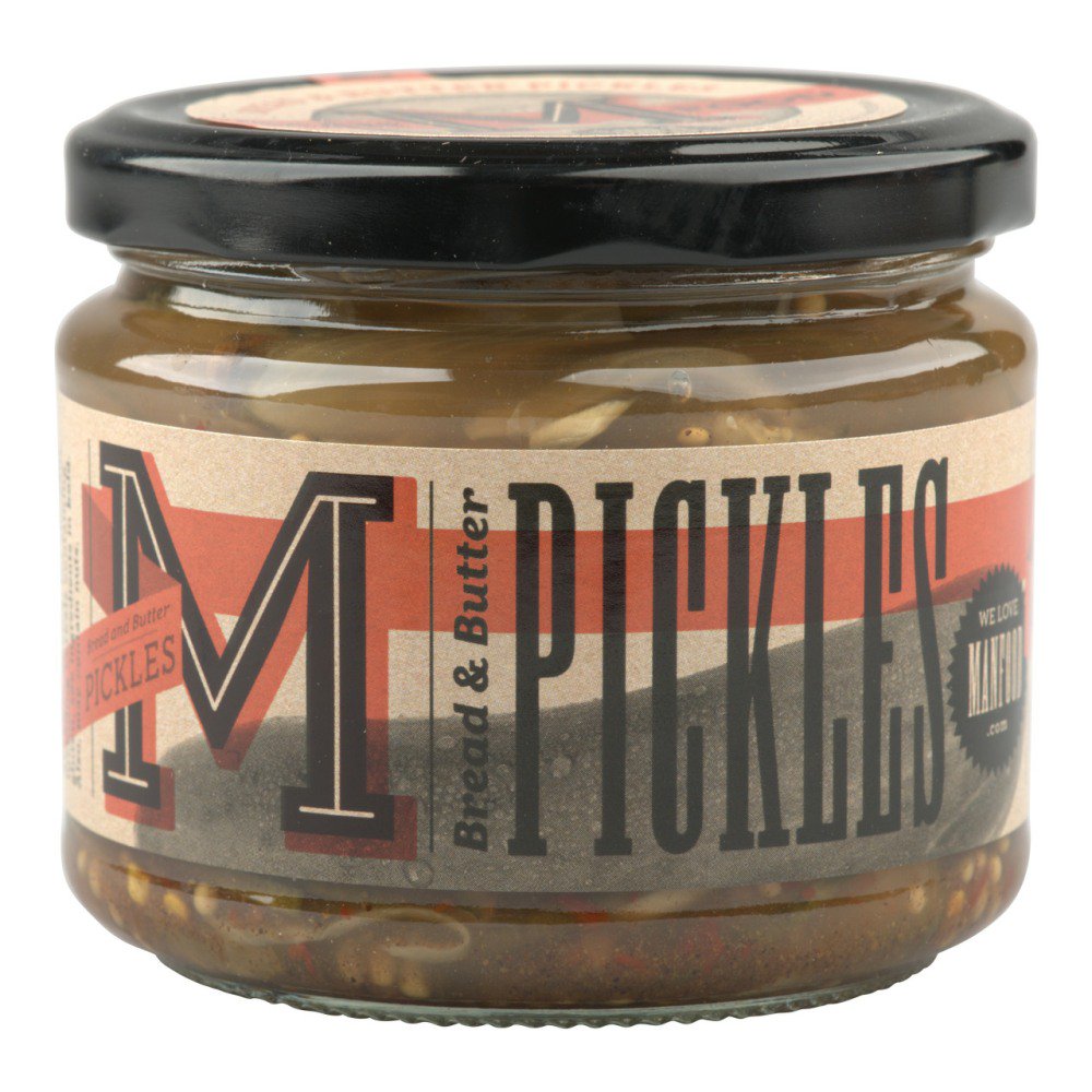 Manfood Bread & Butter Pickle (300g)