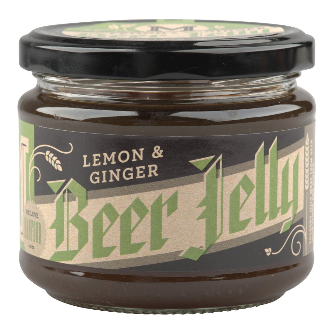 Manfood Lemon & Ginger Beer Jelly (300g)