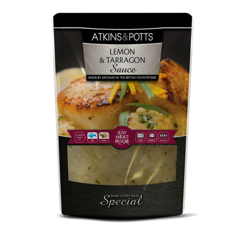 Atkins & Potts Lemon & Tarragon Sauce (350g)