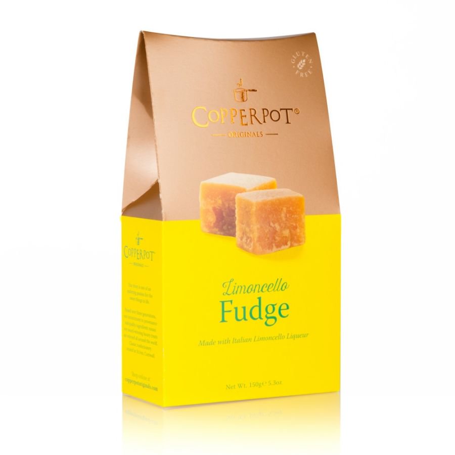 Copperpot Originals Limoncello Butter Fudge Satchel (150g)