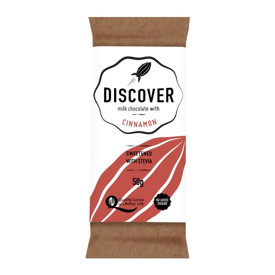 Discover Milk Chocolate with Cinnamon (50g)