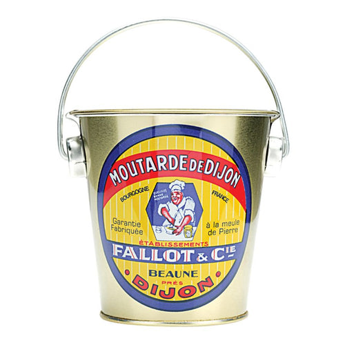 Edmond Fallot Dijon Mustard in Metal Gift Bucket (450g)
