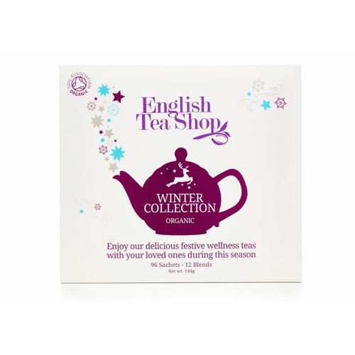English Tea Shop Organic Holiday Winter Tray (96 Tea Bags)