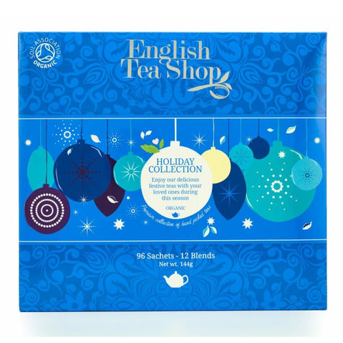 English Tea Shop Blue Baubles Gift Tray (96 Tea Bags)