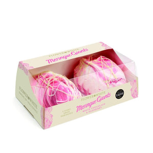 Flower & White Giant White Chocolate & Raspberry Meringues Twin Pack (140g)