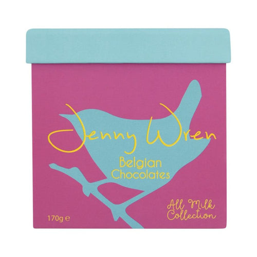 Jenny Wren All Milk Belgian Chocolates Collection (172g)