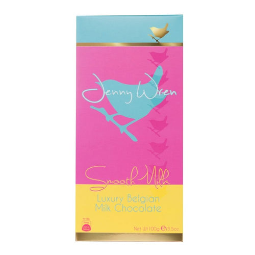 Jenny Wren Smooth Caramel Milk Chocolate Bar (100g)