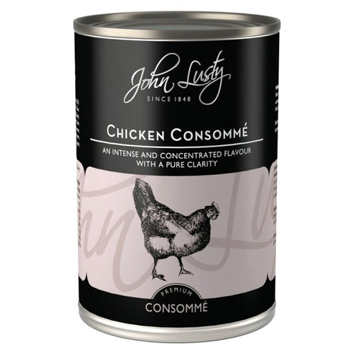 John Lusty Chicken Beef Consomme (392g)