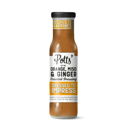 Potts Orange Miso & Ginger Dressing (250g)