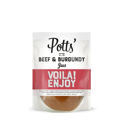 Potts Beef & Burgundy Jus (250g)