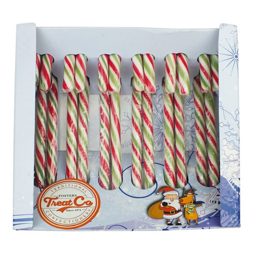 Treat Co Pepppermint Candy Canes in Box (144g)