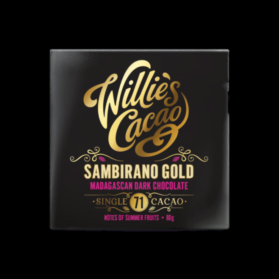 Willies Cacao Sambirano Gold Madagascan Dark Chocolate (50g)