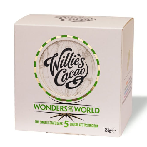 Willies Cacao Wonders of the World 5 Bar Gift Set (250g)